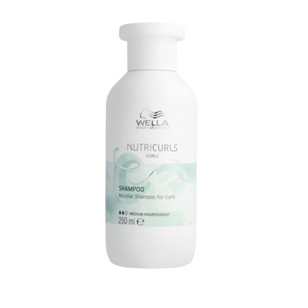 Wella Professionals Nutricurls Micellar Shampoo for Curls 250ml - Shampoo Ricci Definiti
