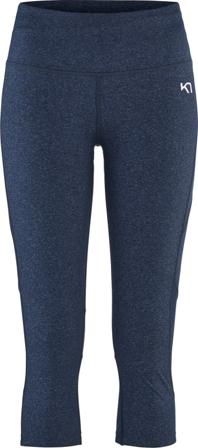 Kari Traa Women's Julie High Waist Capri Women workout trousers Blue L
