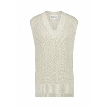 Simple Top Rhonda , Grijs , Dames , Maat: M