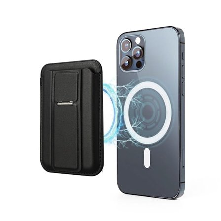4Smarts Universal Magnetic Wallet Case with Stand - Black