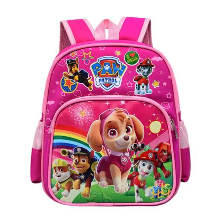 PAW Patrol Skolväska Barn Ryggsäck För Vandring Resor Camping rose red