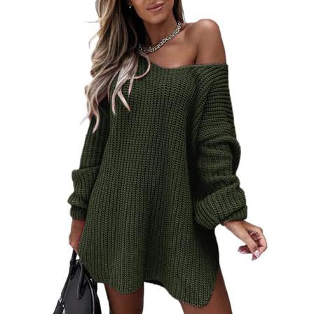 Höst/vinter Casual Kort Tröja För Kvinnor