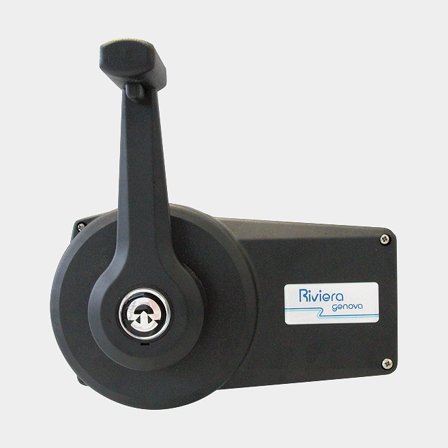 Plynová páka Riviera Genova, vhodná pro C2, C8, C14 & C5 & 40K35, černá