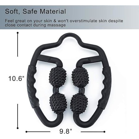 Muscle Roller, Trigger Point Muscle Roller för vader, ben, armar, tennisarmbåge och golfarmbåge, Foam Roller djupmassageverktyg för att lindra 