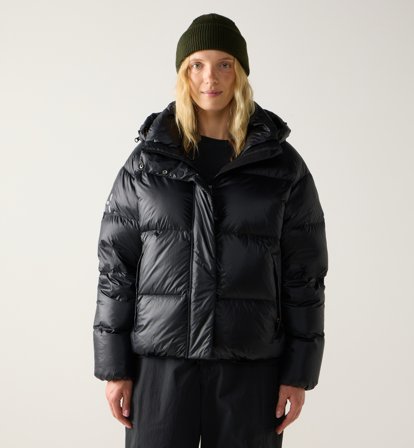 Haglöfs Liden Short Down Hood Women True Black - Damen - L