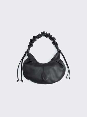 Holzweiler - Leni Slouchy Leather Cocoon Bag - Black - Womens - One size