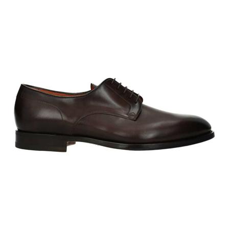Santoni, Lace up shoes Brązowy, Mężczyzna, Rozmiar: 42 EU