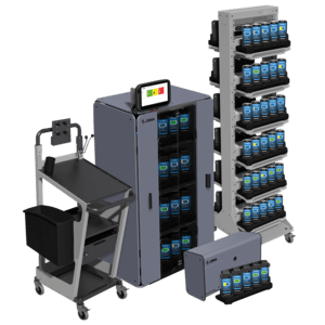 Zebra FLAT PACKED VERSION OF SMALL CABINET. ASSEMBLY REQUIRED. INCL RACK