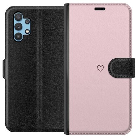 Plånboksfodral till Samsung Galaxy A32 5G med Litet Hjärta