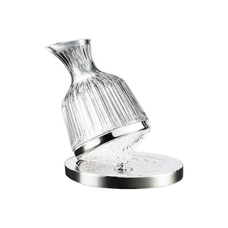 Punaviinilasi Juomaväline Pyörivä Dekantteri Tyylikäs Henkilökohtainen Kotibaarin Sisustukseen Luova 20 X 20 X 21cm Työkalu KDR