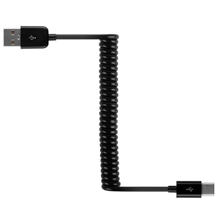 USB till Type-C Fjäder Laddningskabel