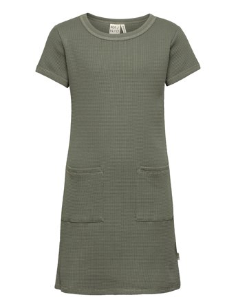 Waffle Dress, Agave Green Green Mainio