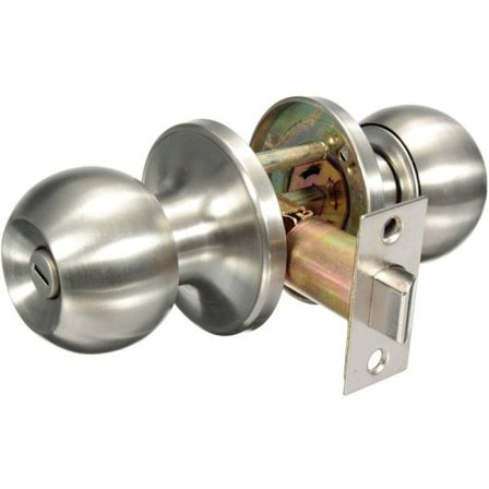 Tre-grepp rostfritt stål kullagerlås, hållbart tre-greppslås