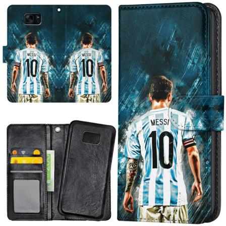 Samsung Galaxy S7 - Plånboksfodral/Skal Messi