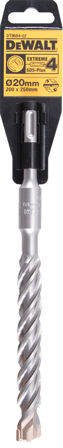Dewalt DT9684-QZ Skärsborr SDS-Plus 4 20x250 mm, Maskintillbehör & förbrukning