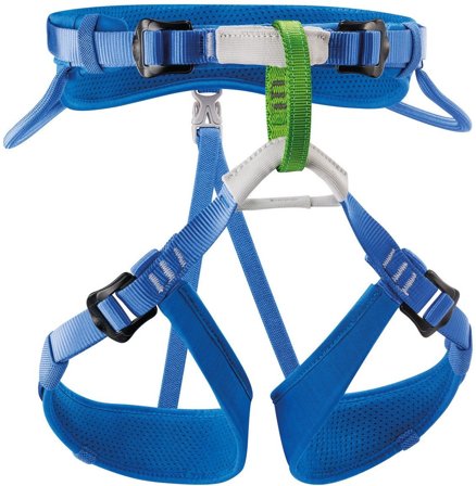 Petzl Kids Macchu Harness Blue - Klatreseler