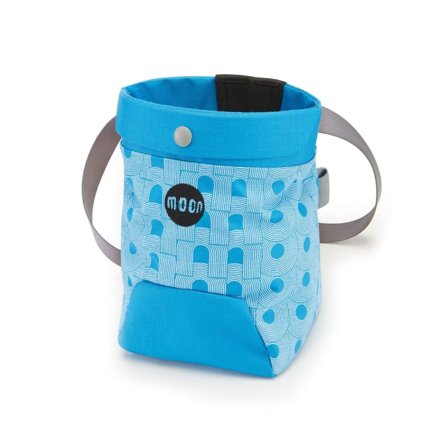 Moon Trad Chalk Bag Mountaineering equipment Blue OneSize