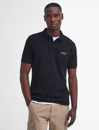 Barbour B.intl Essential Polo Shirt - Black - M