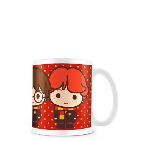 Harry Potter Chibi Mug En Storlek Vit/Röd