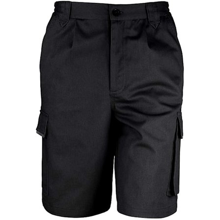 Result Unisex Work-Guard Action Shorts / Workwear 2XL Svart