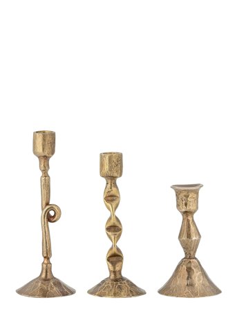 Bloomingville Efsa Candle Holder - Gold - 13 CM