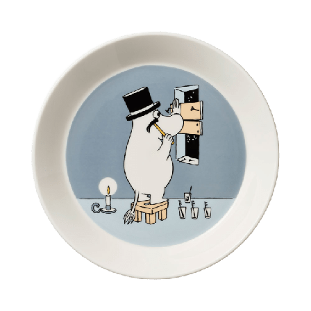 Arabia Mumin tallrik 19 cm Skålar Grå ONESIZE