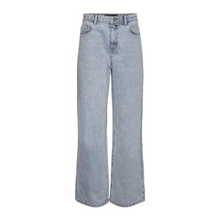 Noisy May Loose-fit Jeans , Blauw , Dames , Maat: W26 L34
