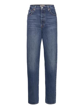 Ribcage Full Length Valley Vie Bottoms Jeans Straight-regular Blue LEVI ́S Women
