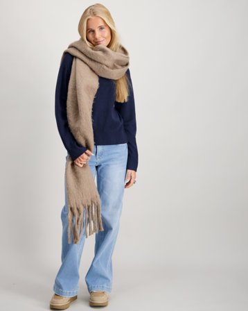 RYVLS Cloé Soft Knit L/S Sweater Bleu Pulls Fille - Kids Brand Store