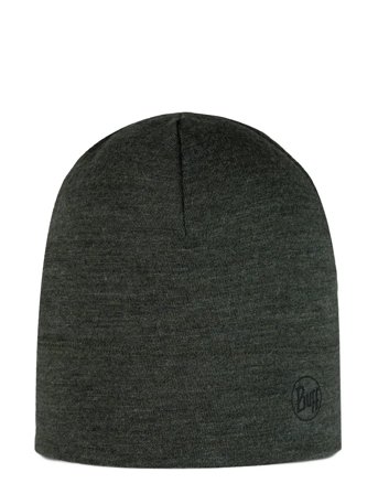 Merino Midweight Beanie Khaki BUFF