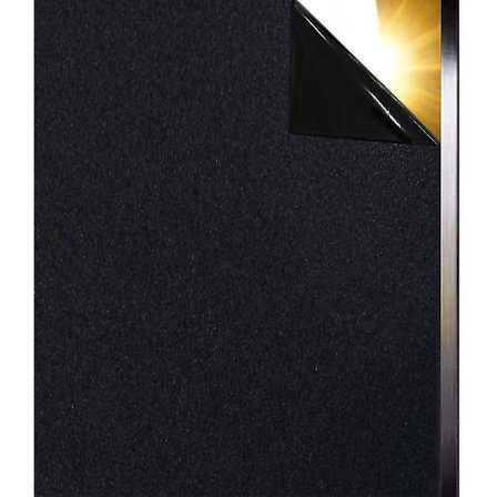 Blackout Vindusfilm Selvklebende Ugjennomsiktig Statisk Svart Anti-UV Lysblokkerende Glassvindusfilm (40 x 200cm) (FMY)