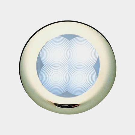 Ledlampa mässing 12 V-vitt ljus