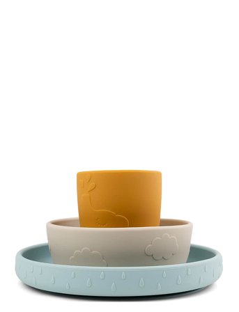 Stick&Stay Dinner Set Deer Friends Patterned D By Deer