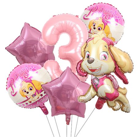 Fødselsdag Ballong Rosa Ballong Paw Patrol Ballong Jente Fødselsdag