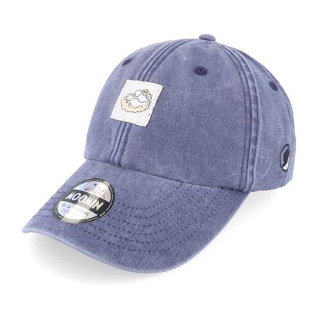 Moomin - Blå unconstructed Caps - Cloud Blue Denim Dad Cap @ Hatstore