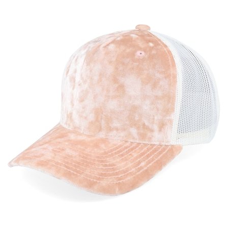 Equip - Rosa trucker Boné - Velvet Peach/Ivory A-frame Trucker @ Hatstore