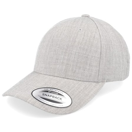 Yupoong - Grigio adjustable Cappellino - Classic A-Frame Heather Grey Adjustable @ Hatstore