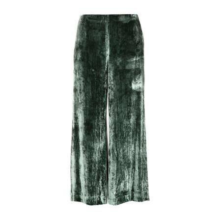 Semicouture, Wide Trousers Zielony, Kobieta, Rozmiar: S