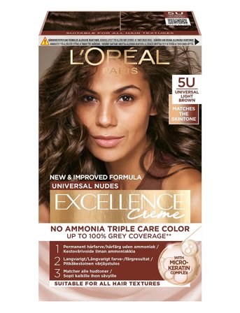 L'Oréal Paris L'oréal Paris Excellence Universal Nudes 5U Universal Light Brown - Nude - ONE SIZE