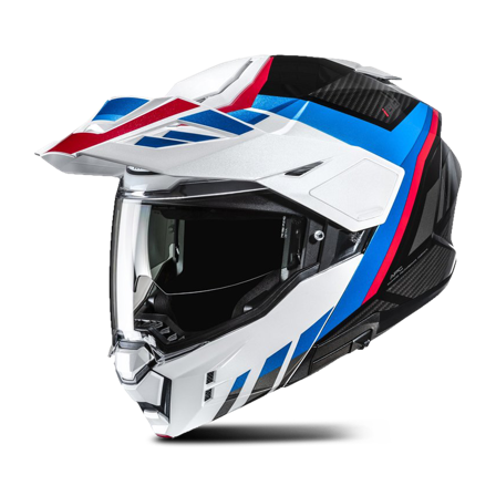 Cască Aventură HJC i80 Imes negru/alb/roșu/albastru XXL