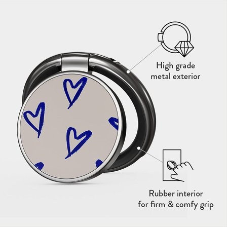 BURGA Universal Ring Holder Gunmetal Love Me Right, Tøj & Bolig, Elektronik, Telefon & Mobiltilbehør