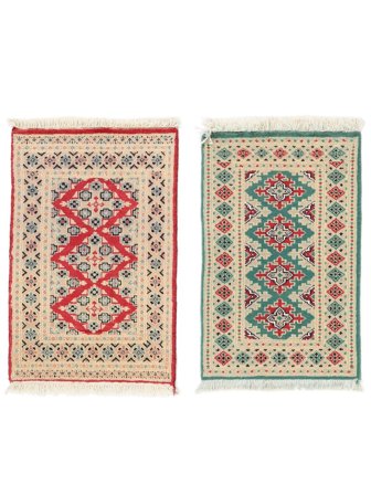 Médaillon Petit Pakistan Boukhara 2Ply Tapis 61X94 Laine