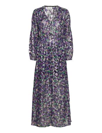 Nightfall Maxi Dress Maxiklänning Festklänning Multi/mönstrad Dante6
