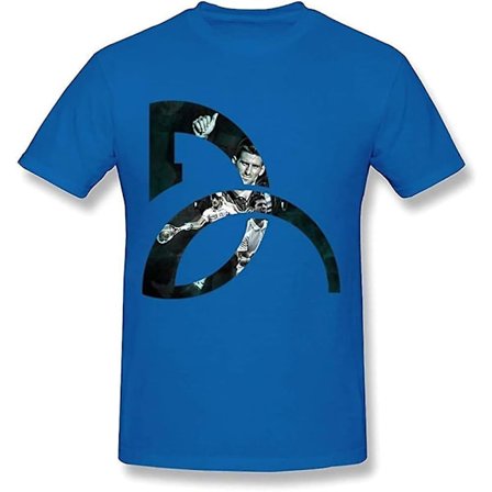 Shjq T-shirt herr Unik tennisspelare Novak Djokovic Logotyp Vit - vuxen, 3xl