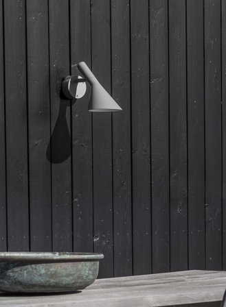 AJ 50 utelampe - aluminium