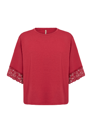 Soyaconcept Sc-Banu 266 T-Shirt Tröjor Dam Röd XS
