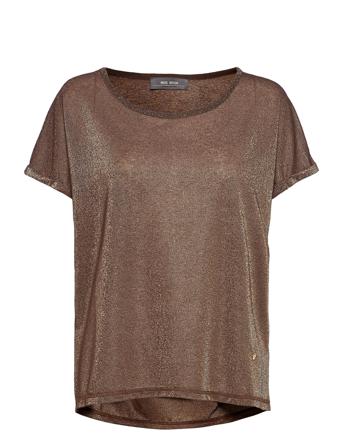 Kay Tee T-shirt Top Brun MOS MOSH