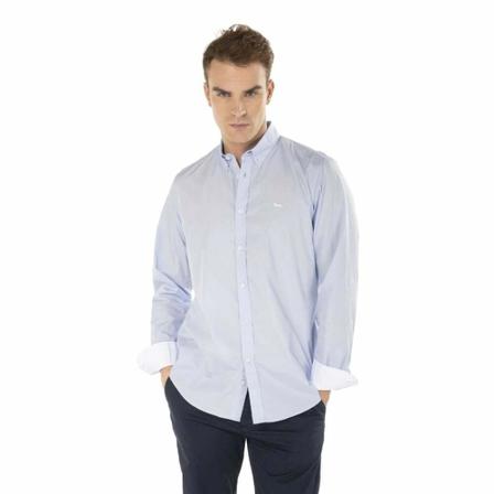 Harmont & Blaine shirt , Blauw , Heren , Maat: 3XL