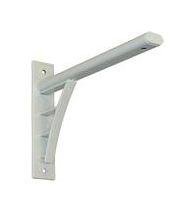 EUROSCREEN Wall brackets 30cm | Pair | Max 40kg load | White