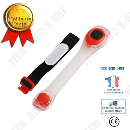 TD Outdoor Sports Activity Light Fixture LED-belysning Sport Legging Arm Lights Rött ljus LED-tillbehör